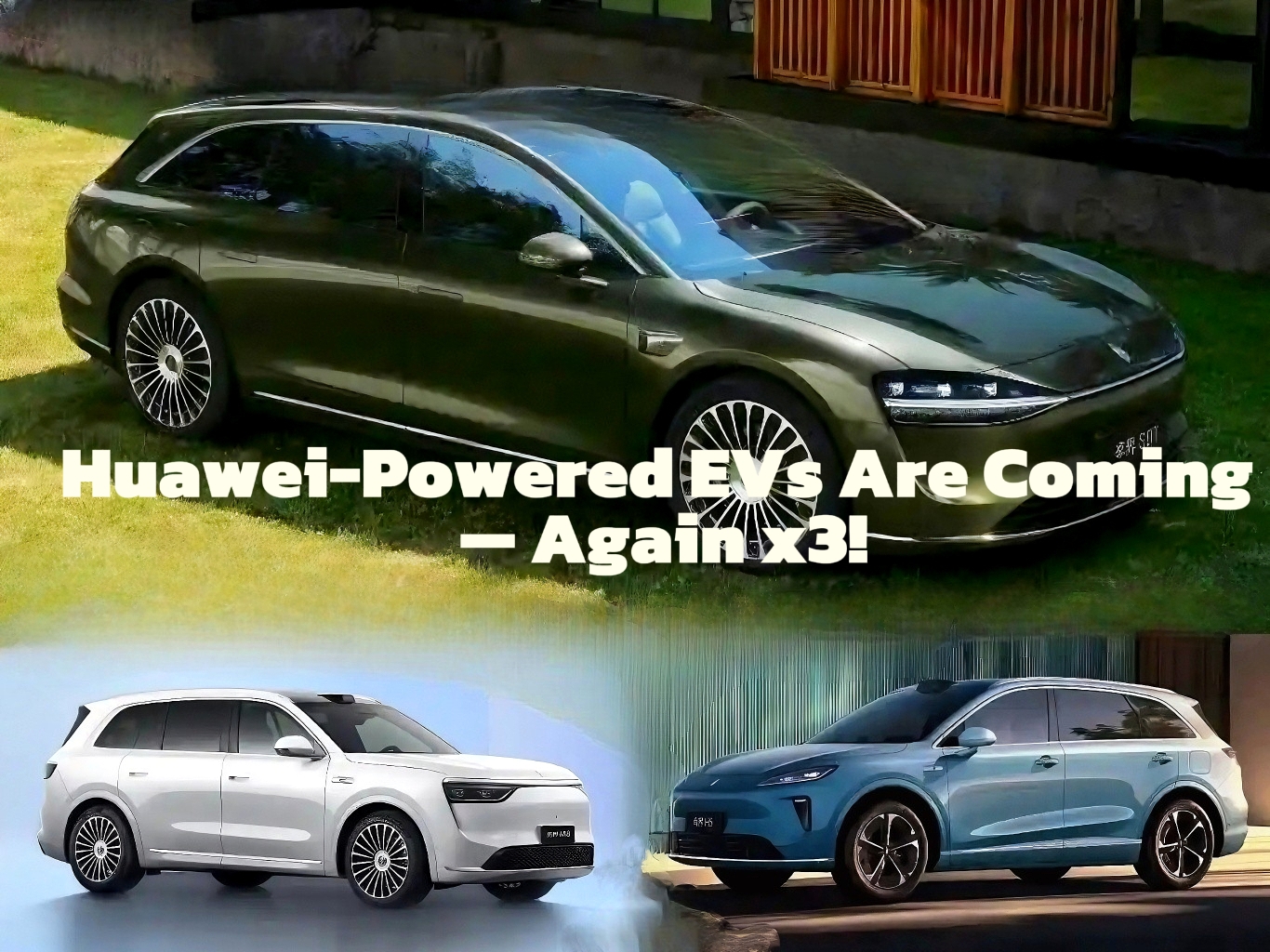 Harmony Mobility Launches Three Flagship Models in Two Days, Strengthening Intelligent EV Portfolio